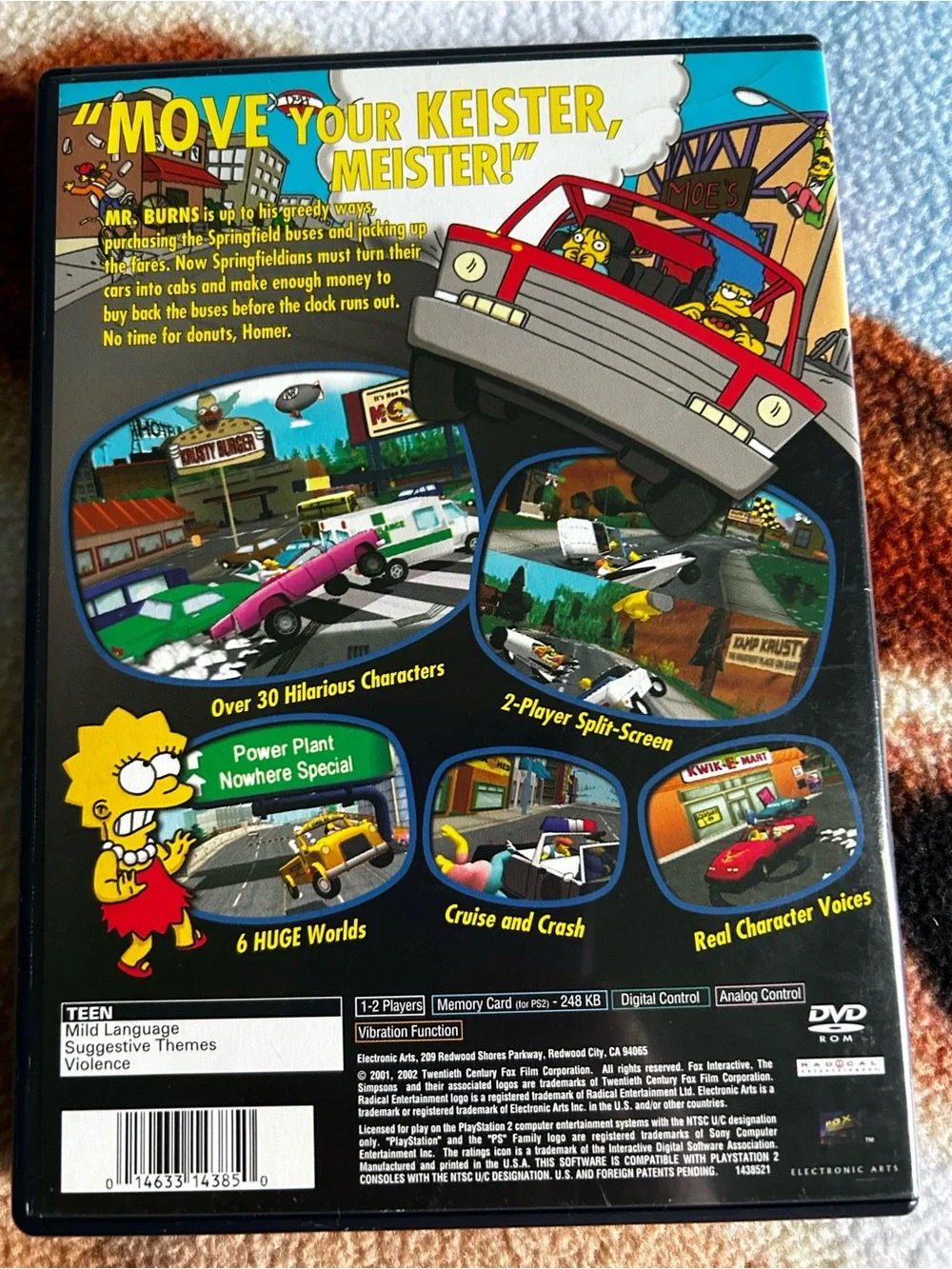 PlayStation 2 Greatest Hits - The Simpsons Road Rage